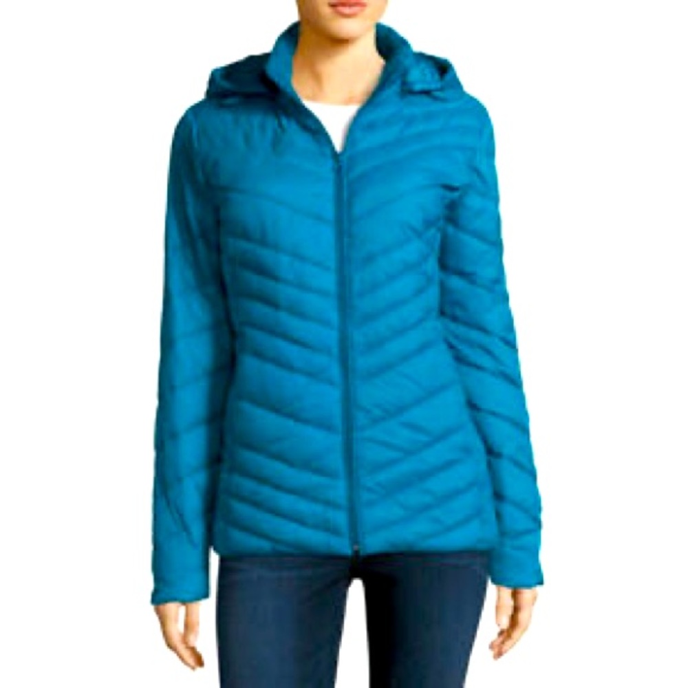 Teal Blue Xersion coat like new